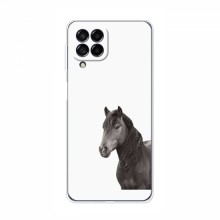 Чехлы с Лошадью для Самсунг М53 (5G) (VPrint) Черный Конь - купить на Floy.com.ua