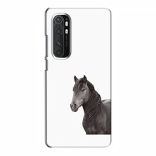 Чехлы с Лошадью для Xiaomi Mi Note 10 Lite (VPrint) Черный Конь - купить на Floy.com.ua