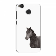 Чехлы с Лошадью для Xiaomi Redmi 4X (VPrint) Черный Конь - купить на Floy.com.ua