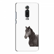 Чехлы с Лошадью для Xiaomi Mi 9T Pro (VPrint) Черный Конь - купить на Floy.com.ua