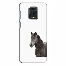 Чехлы с Лошадью для Xiaomi Redmi Note 9 Pro Max (VPrint) Черный Конь - купить на Floy.com.ua