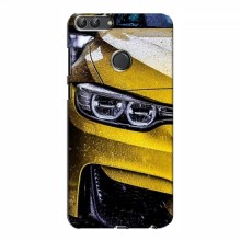 Чехлы с Машинами на Huawei Y7 Prime 2018 (VPrint) Желтая машина - купить на Floy.com.ua