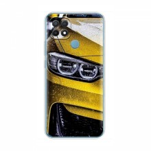 Чехлы с Машинами на Оппо А15 (VPrint) Желтая машина - купить на Floy.com.ua
