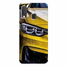 Чехлы с Машинами на Samsung Galaxy A20e (VPrint) Желтая машина - купить на Floy.com.ua