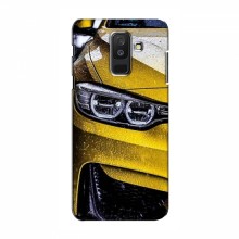 Чехлы с Машинами на Samsung A6 Plus 2018, A6 Plus 2018, A605 (VPrint) Желтая машина - купить на Floy.com.ua