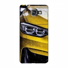 Чехлы с Машинами на Samsung A7 2016, A7100, A710F (VPrint) Желтая машина - купить на Floy.com.ua