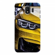 Чехлы с Машинами на Samsung J4 2018 (VPrint) Желтая машина - купить на Floy.com.ua