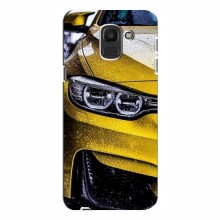 Чехлы с Машинами на Samsung J6 2018 (VPrint) Желтая машина - купить на Floy.com.ua