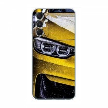 Чехлы с Машинами на Самсунг М34 (5G) (VPrint) Желтая машина - купить на Floy.com.ua
