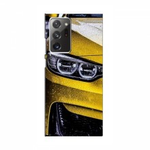 Чехлы с Машинами на Самсунг Галакси Ноут 20 Ультра (VPrint) Желтая машина - купить на Floy.com.ua