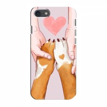 Чехлы с собаками для iPhone 8 (VPrint) Любовь к собакам - купить на Floy.com.ua
