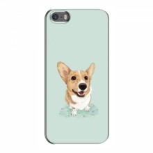 Чехлы с собаками для iPhone 5 / 5s / SE (VPrint) Корги - купить на Floy.com.ua