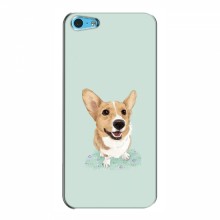 Чехлы с собаками для Apple 5c (VPrint) Корги - купить на Floy.com.ua