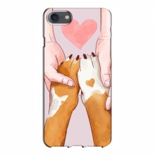 Чехлы с собаками для iPhone 7 (VPrint) Любовь к собакам - купить на Floy.com.ua
