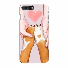 Чехлы с собаками для iPhone 8 Plus (VPrint) Любовь к собакам - купить на Floy.com.ua