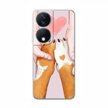 Чехлы с собаками для Huawei Honor X7b (VPrint) Любовь к собакам - купить на Floy.com.ua