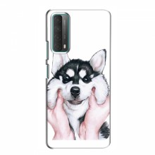 Чехлы с собаками для Huawei P Smart 2021 (VPrint) Довольный Хаски - купить на Floy.com.ua