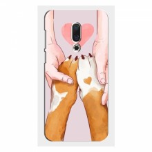 Чехлы с собаками для Meizu 16 Plus (VPrint) Любовь к собакам - купить на Floy.com.ua