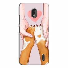 Чехлы с собаками для Nokia 2.2 (2019) (VPrint) Любовь к собакам - купить на Floy.com.ua