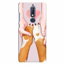 Чехлы с собаками для Nokia 5.1 (VPrint) Любовь к собакам - купить на Floy.com.ua