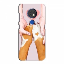 Чехлы с собаками для Nokia 6.2 (2019) (VPrint) Любовь к собакам - купить на Floy.com.ua