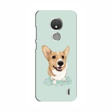 Чехлы с собаками для Nokia C21 (VPrint)