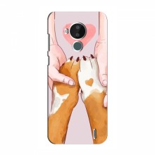 Чехлы с собаками для Nokia C30 (VPrint) Любовь к собакам - купить на Floy.com.ua
