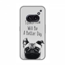 Чехлы с собаками для Nothing Nothing Phone 2a (VPrint) Смешной Мопс - купить на Floy.com.ua
