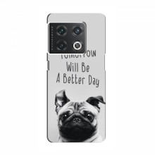 Чехлы с собаками для OnePlus 10 Pro (VPrint) Смешной Мопс - купить на Floy.com.ua