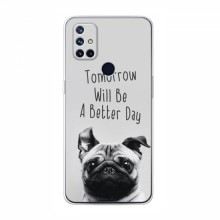 Чехлы с собаками для OnePlus Nord N10 5G (VPrint) Смешной Мопс - купить на Floy.com.ua