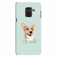 Чехлы с собаками для Samsung A8, A8 2018, A530F (VPrint) Корги - купить на Floy.com.ua