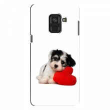 Чехлы с собаками для Samsung A8, A8 2018, A530F (VPrint)