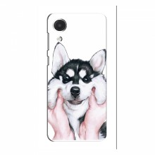 Чехлы с собаками для Samsung Galaxy A04 Core (VPrint) Довольный Хаски - купить на Floy.com.ua