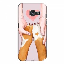 Чехлы с собаками для Samsung A3 2017, A320, A320F (VPrint) Любовь к собакам - купить на Floy.com.ua