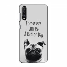 Чехлы с собаками для Samsung Galaxy A30s (A307) (VPrint) Смешной Мопс - купить на Floy.com.ua