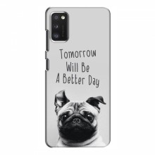 Чехлы с собаками для Samsung Galaxy A41 (A415) (VPrint) Смешной Мопс - купить на Floy.com.ua