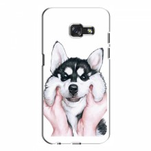 Чехлы с собаками для Samsung A5 2017, A520, A520F (VPrint) Довольный Хаски - купить на Floy.com.ua