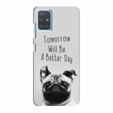 Чехлы с собаками для Samsung Galaxy A51 5G (A516) (VPrint) Смешной Мопс - купить на Floy.com.ua