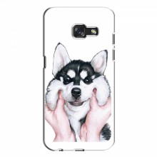 Чехлы с собаками для Samsung A7 2017, A720, A720F (VPrint) Довольный Хаски - купить на Floy.com.ua