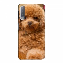Чехлы с собаками для Samsung A7-2018, A750 (VPrint) кудрявый Щенок Бишон - купить на Floy.com.ua