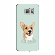 Чехлы с собаками для Samsung S7 Еdge, G935 (VPrint) Корги - купить на Floy.com.ua