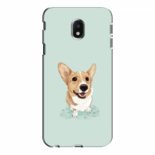 Чехлы с собаками для Samsung J3 2017, J330FN европейская версия (VPrint) Корги - купить на Floy.com.ua