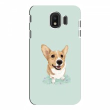Чехлы с собаками для Samsung J4 2018 (VPrint) Корги - купить на Floy.com.ua