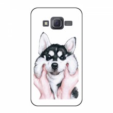 Чехлы с собаками для Samsung J5, J500, J500H (VPrint) Довольный Хаски - купить на Floy.com.ua
