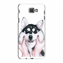 Чехлы с собаками для Samsung J5 Prime, G570 (VPrint) Довольный Хаски - купить на Floy.com.ua