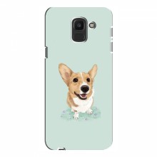 Чехлы с собаками для Samsung J6 2018 (VPrint) Корги - купить на Floy.com.ua