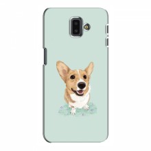 Чехлы с собаками для Samsung J6 Plus, J6 Плюс 2018 (J610) (VPrint) Корги - купить на Floy.com.ua