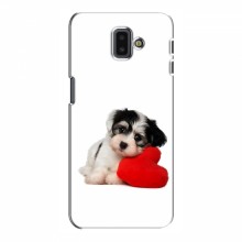 Чехлы с собаками для Samsung J6 Plus, J6 Плюс 2018 (J610) (VPrint) Песик - купить на Floy.com.ua