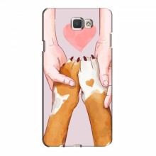 Чехлы с собаками для Samsung J7 Prime, G610 (VPrint) Любовь к собакам - купить на Floy.com.ua