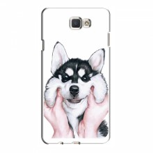 Чехлы с собаками для Samsung J7 Prime, G610 (VPrint) Довольный Хаски - купить на Floy.com.ua